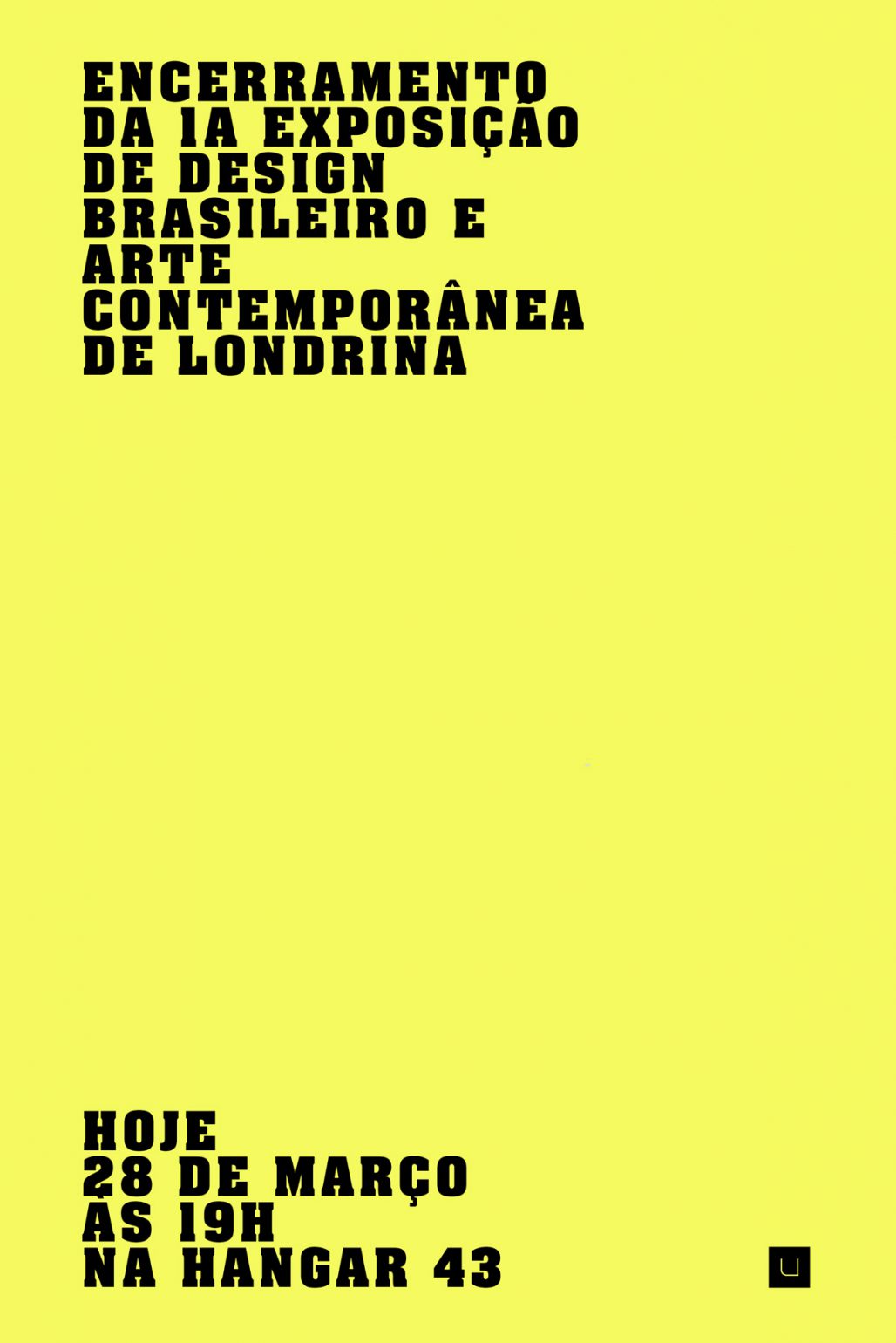 exposição arte contemporânea design brasileiro londrina uabi
